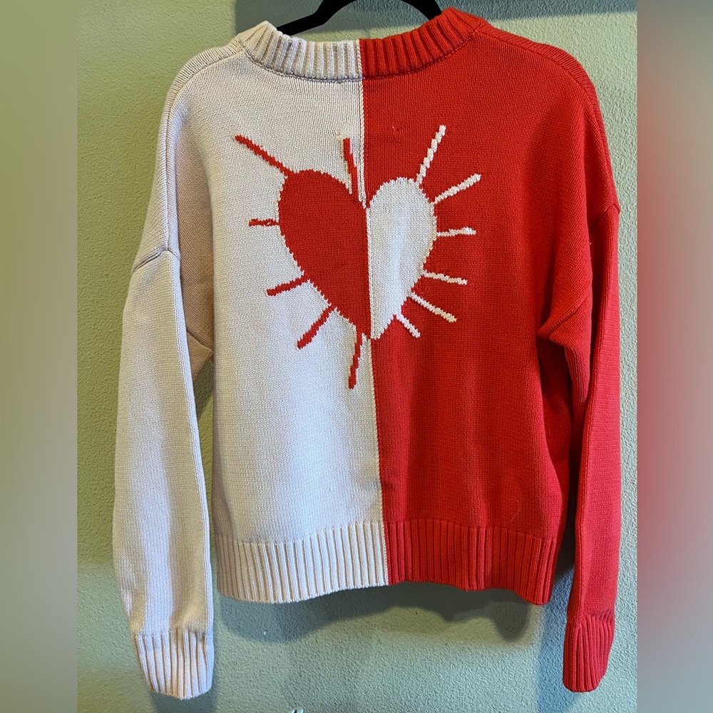 Kerri Rosenthal Heart Sweater